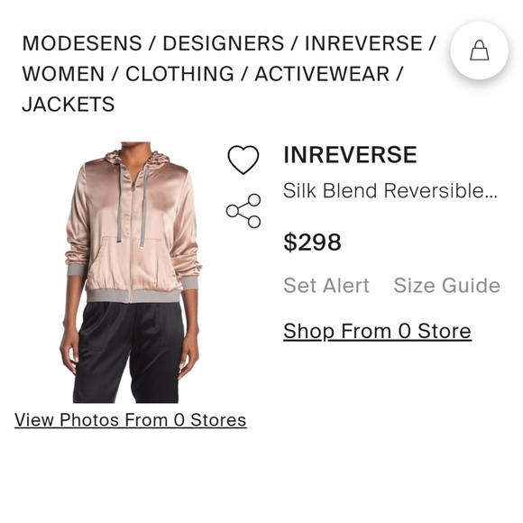 Reversible Silk Jacket Inreverse - Picture 9 of 15